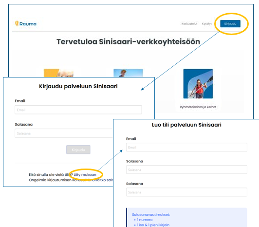 Rekisteröitymisohje